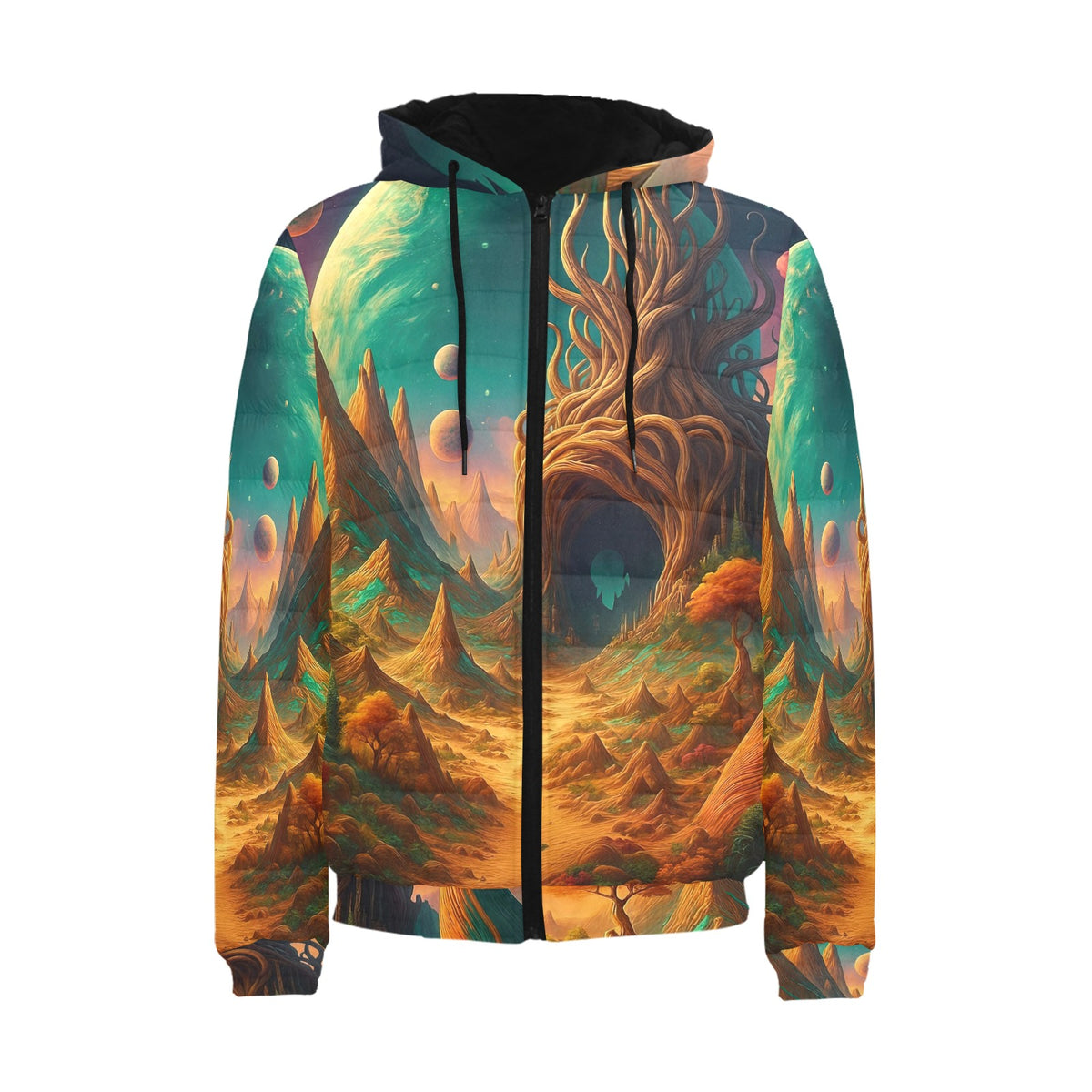 Cosmic Mirage Puffer Jacket