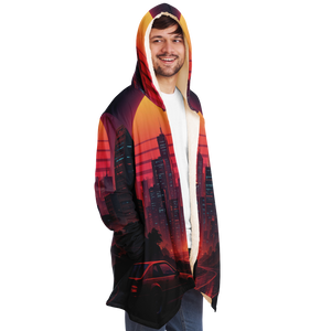 Neon Sunrise Cloak
