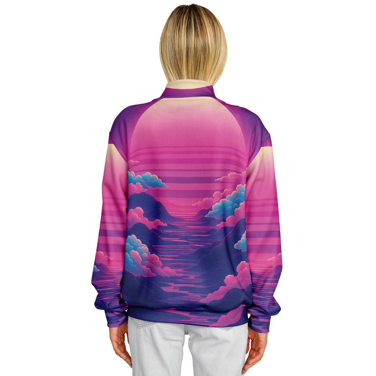 Duskwave Varsity Jacket