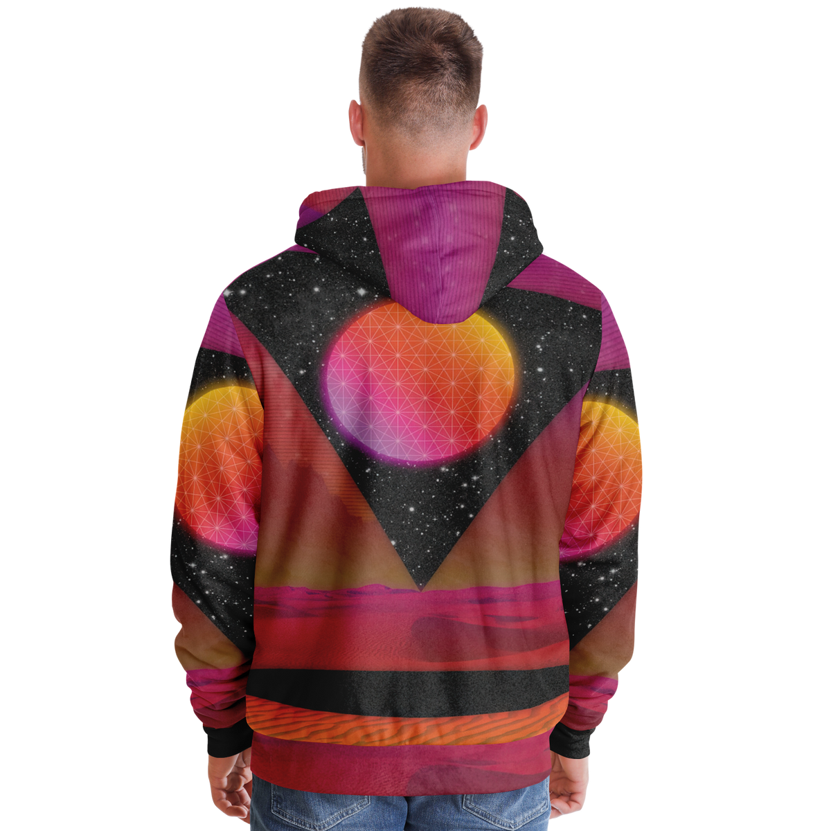Desert Continuum Sherpa Hoodie