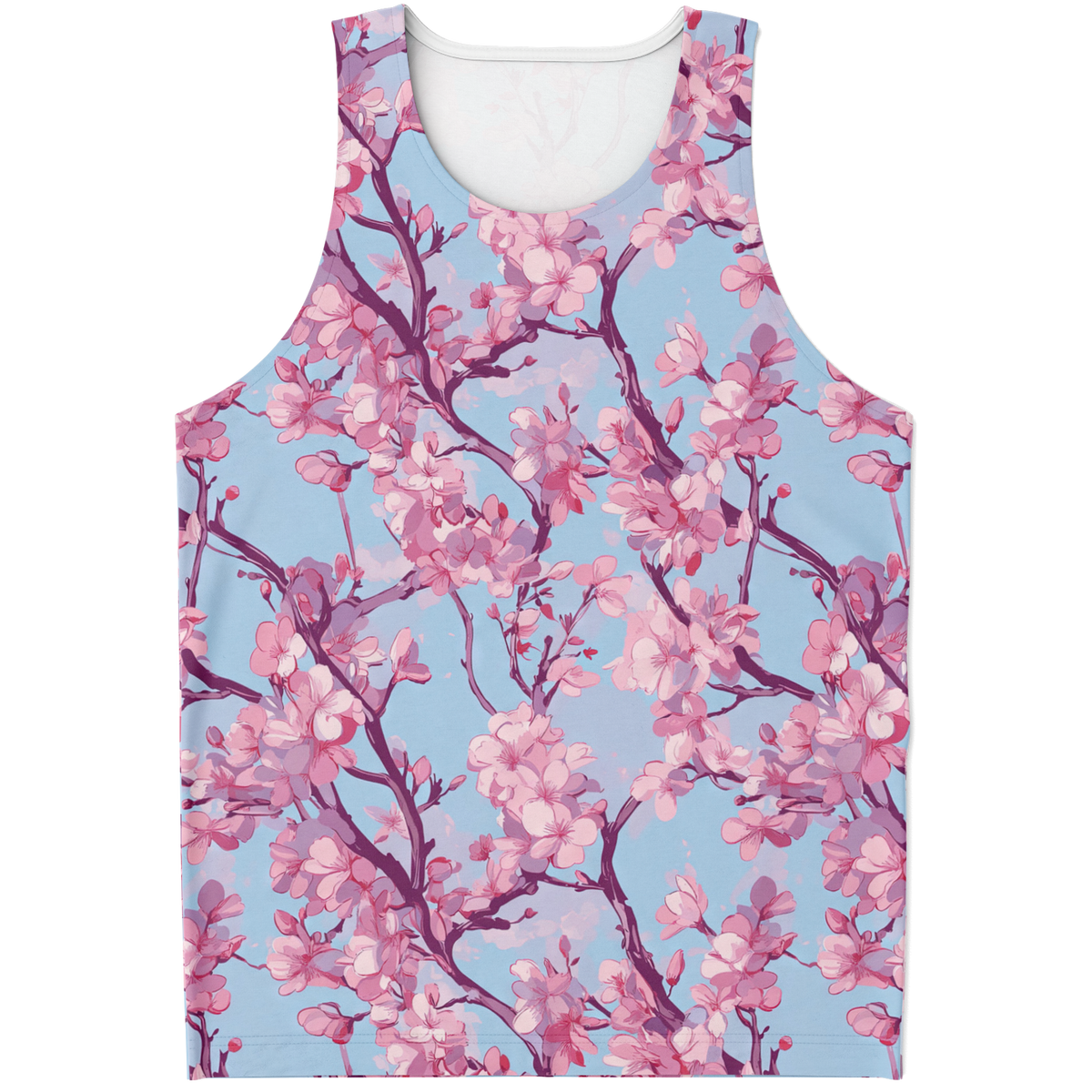 Cherry Blossom Men's Tank Top