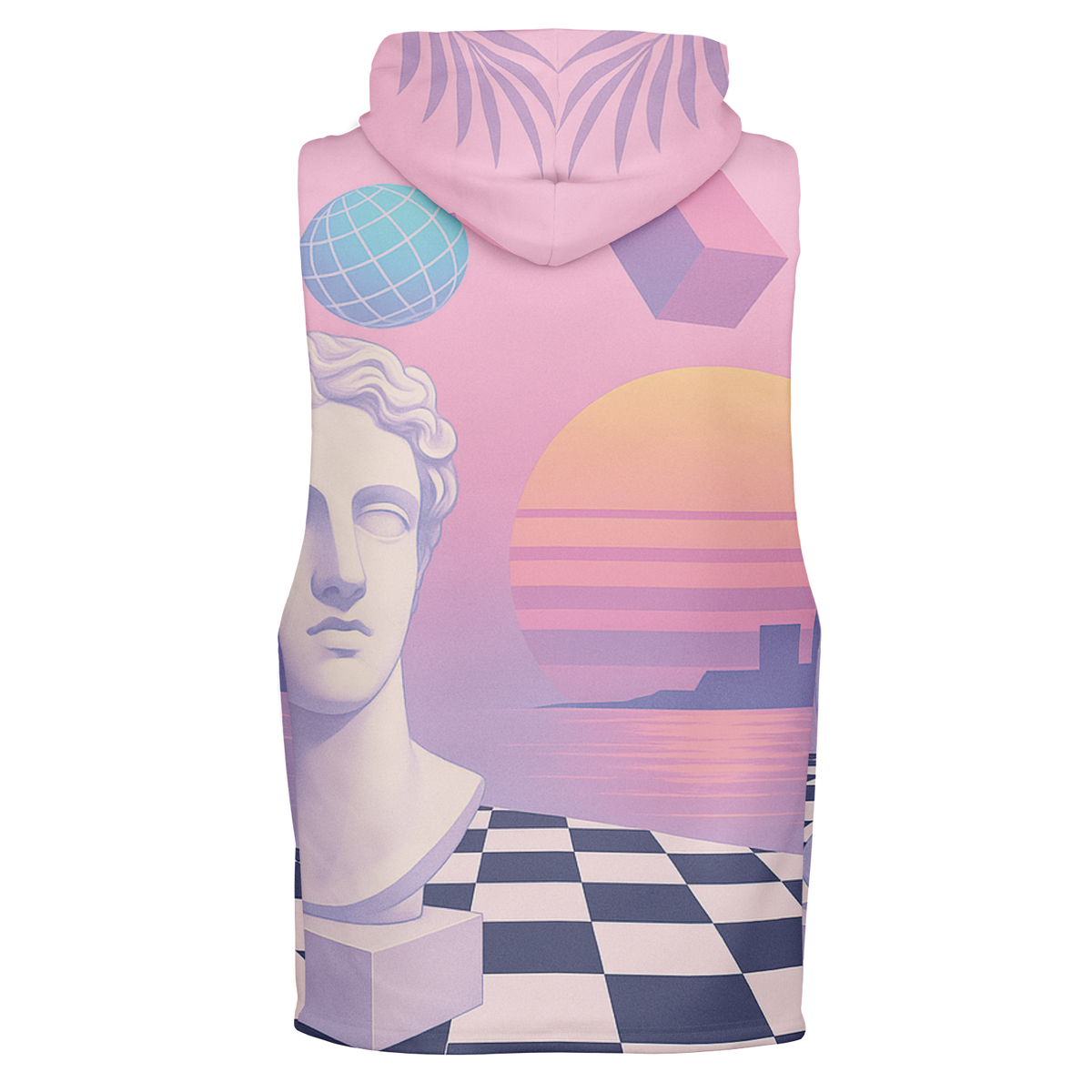 Corinthian Sleeveless Hoodie