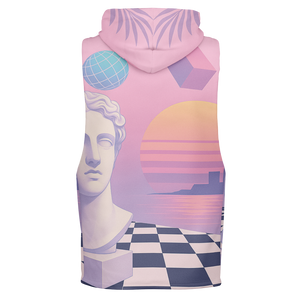 Corinthian Sleeveless Hoodie