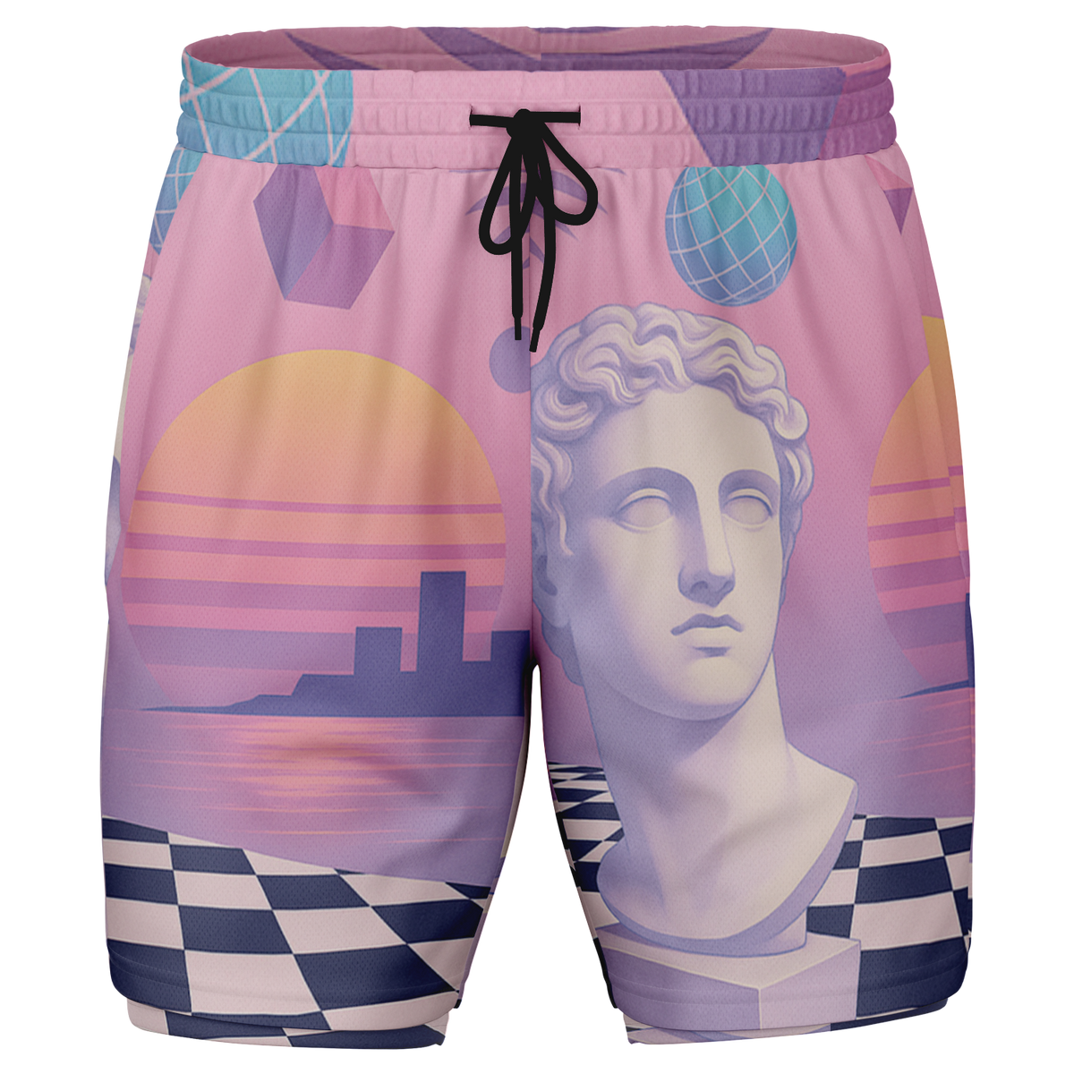 Corinthian Men's 2 in 1 Shorts