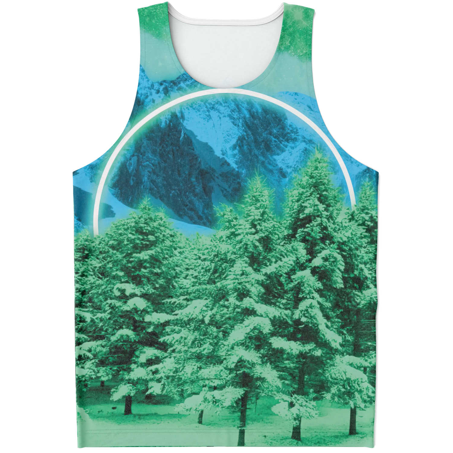 Minty Wonderland Men's Tank Top
