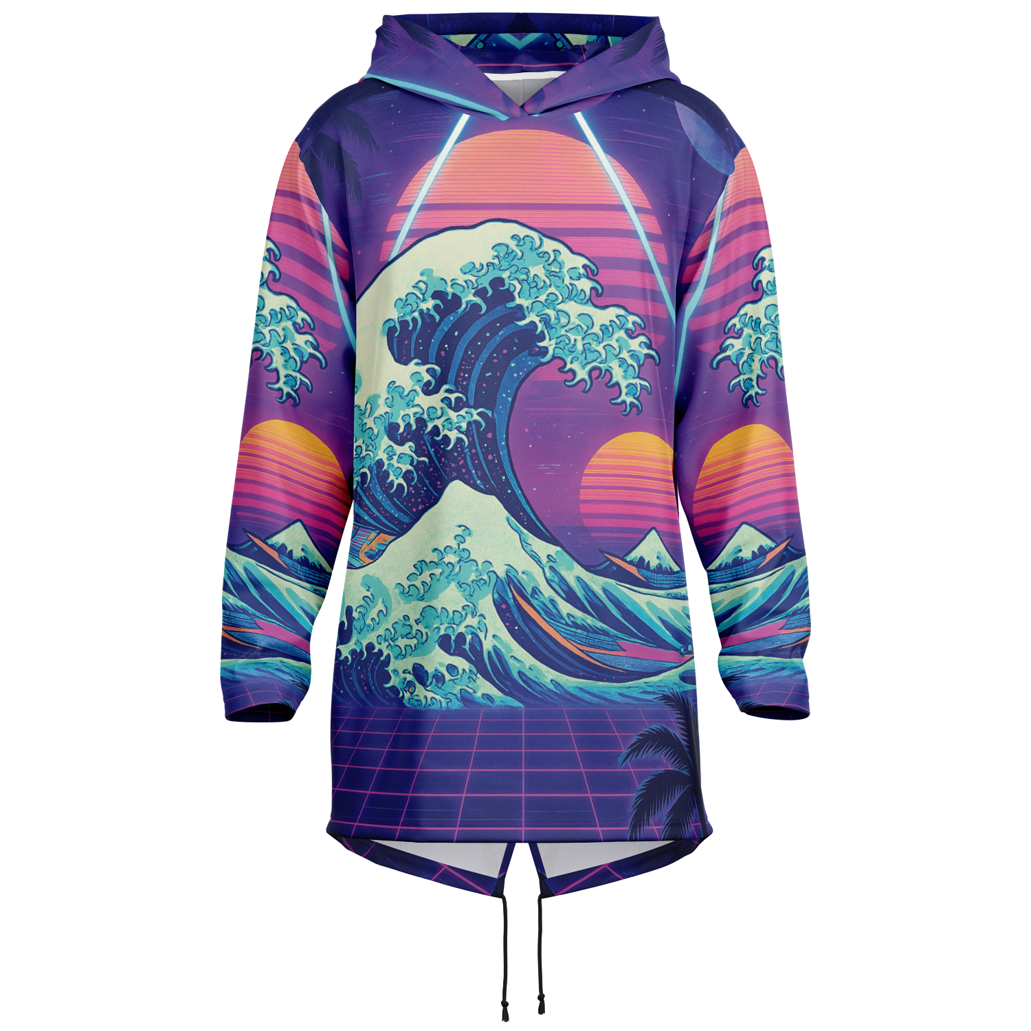 Neonami Longline Hoodie