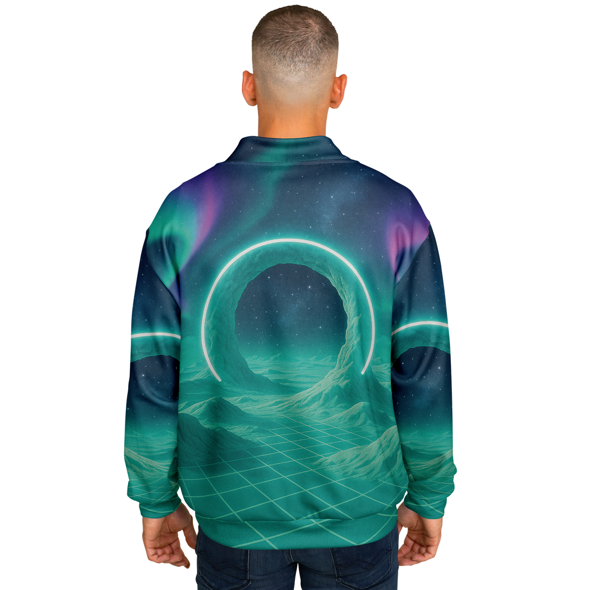 Astral Gateway Varsity Jacket