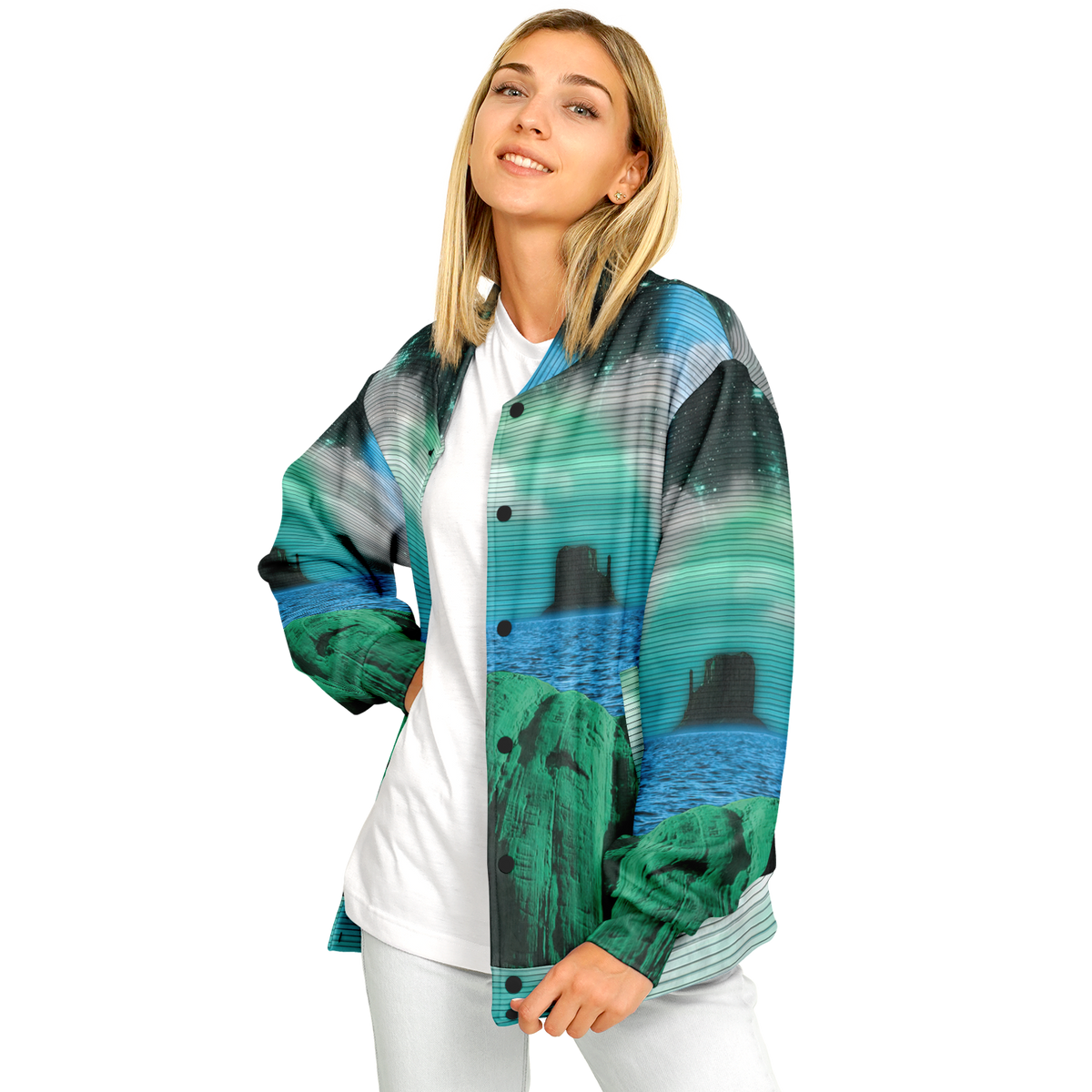 Emerald Canyon Varsity Jacket