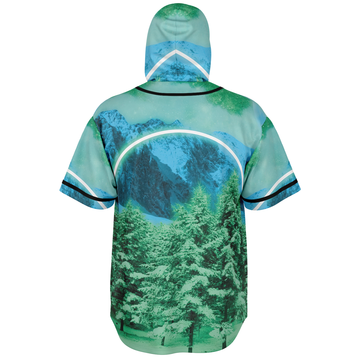 Minty Wonderland Hooded Jersey
