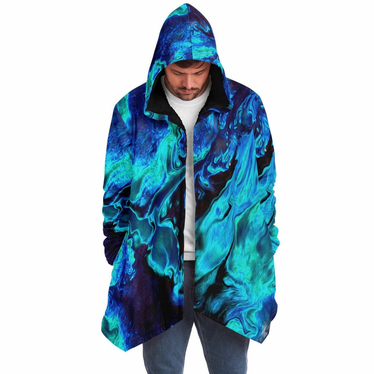 Enigma Sea Cloak (Black Fur)