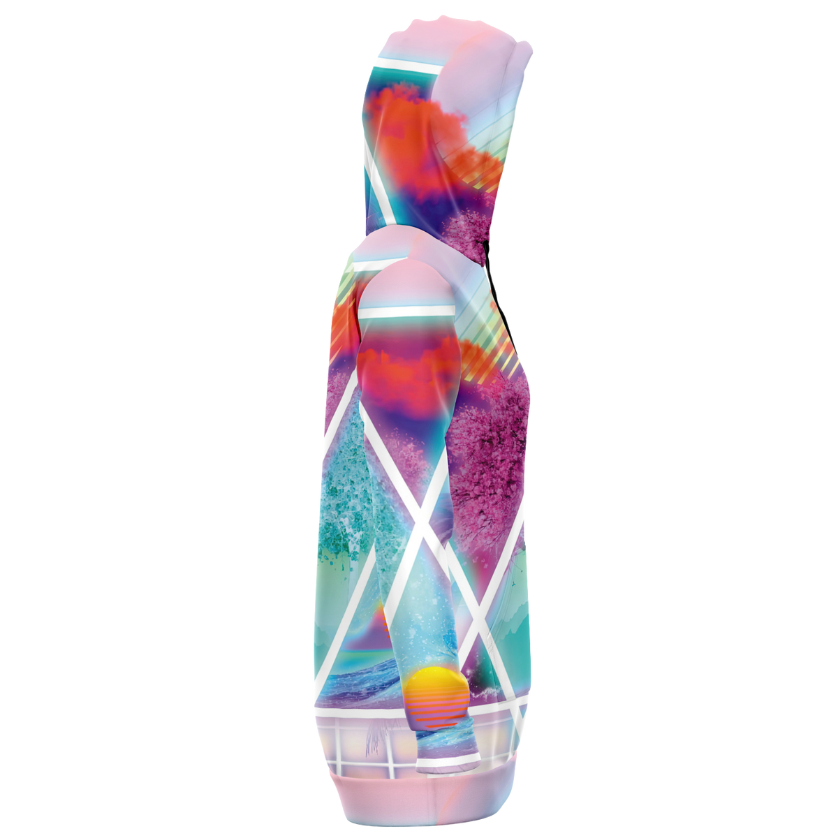 Dimensions Collide Hoodie Dress