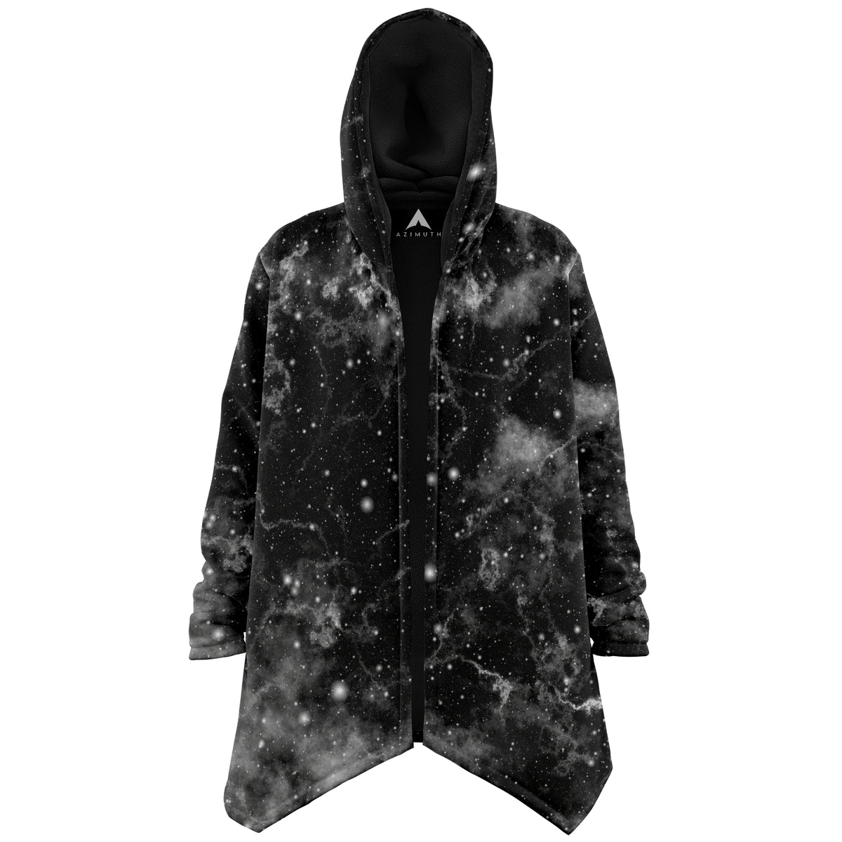 Dark Matter Cloak (Black Fur) - Festival Clothing, Rave Outfits, EDM Gear
