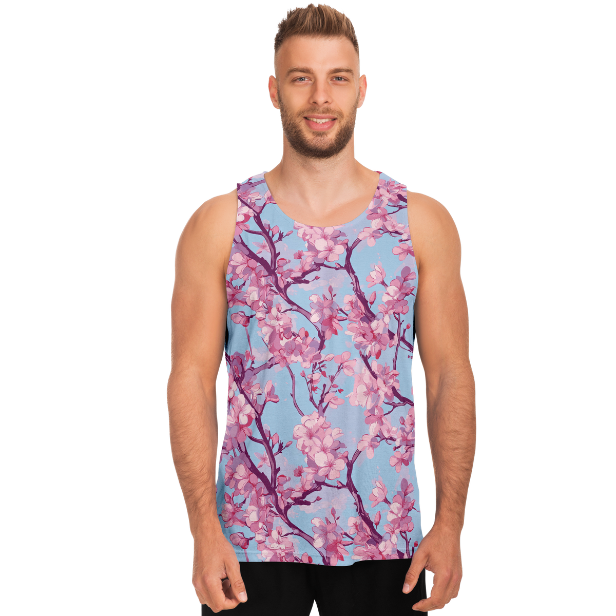 Cherry Blossom Men's Tank Top