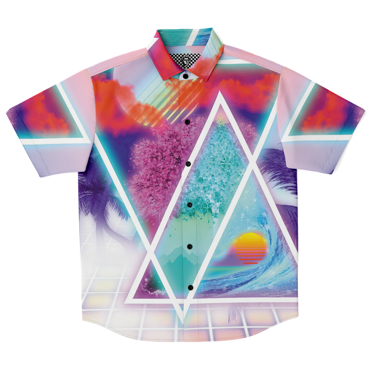 Dimensions Collide Button Down Shirt