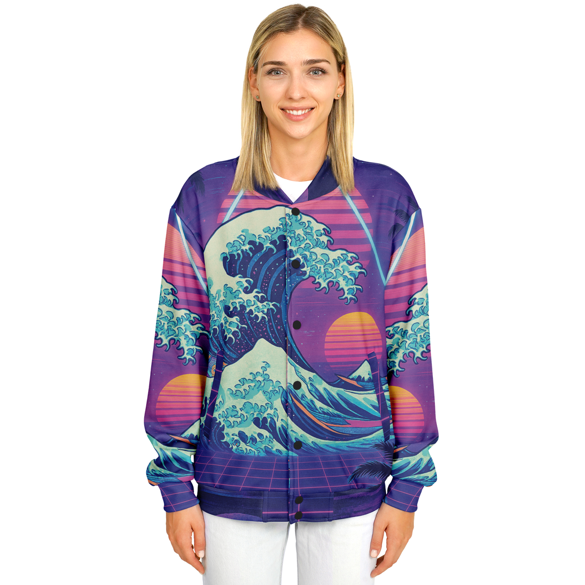 Neonami Varsity Jacket