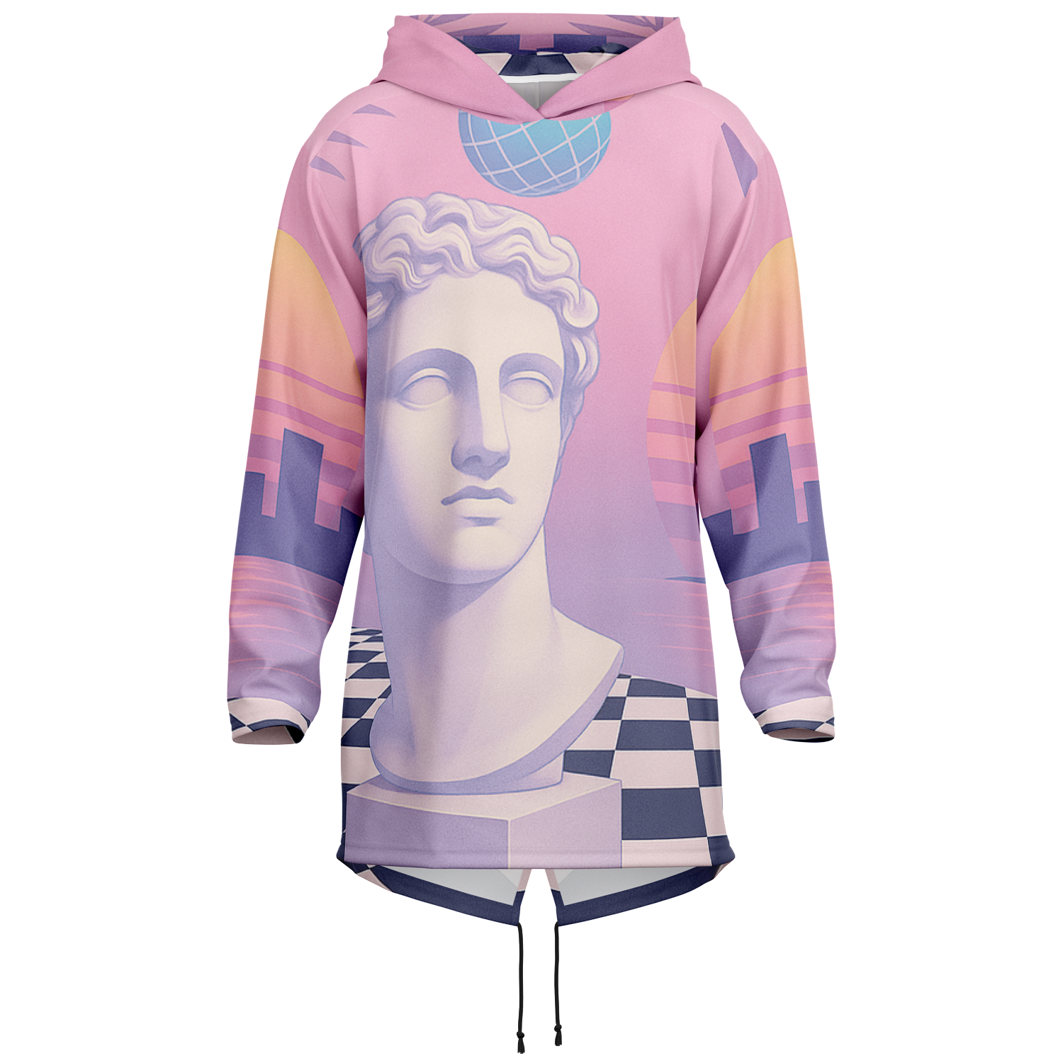 Corinthian Longline Hoodie