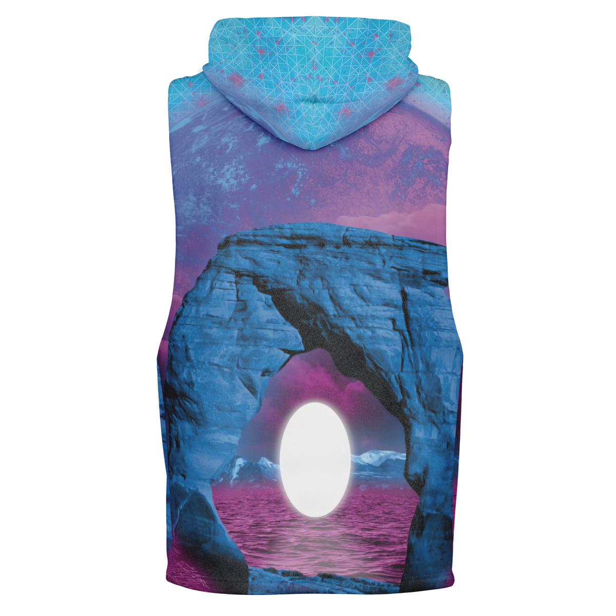 The Visitor Sleeveless Hoodie