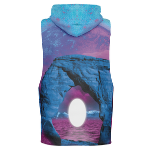 The Visitor Sleeveless Hoodie