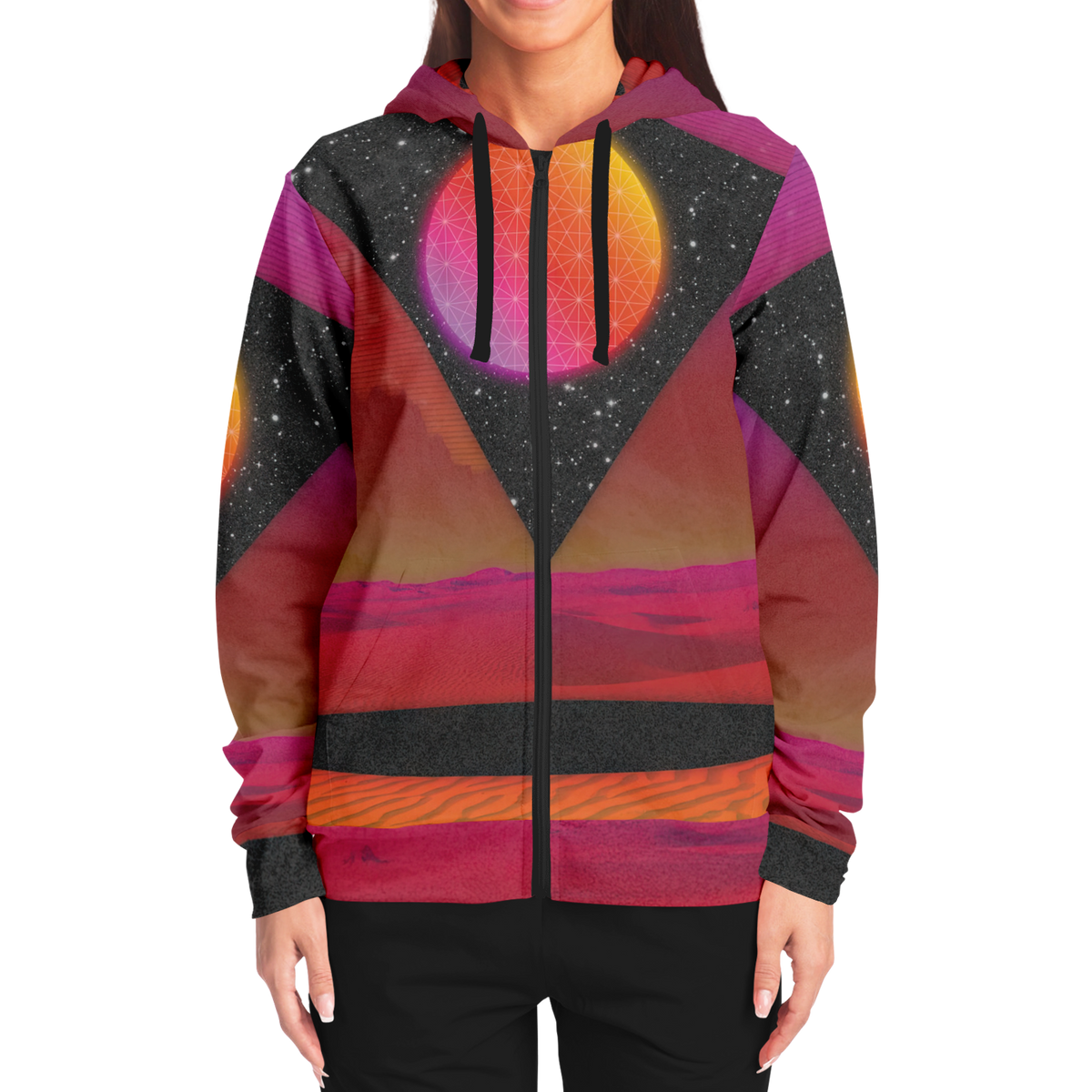 Desert Continuum Zip Hoodie