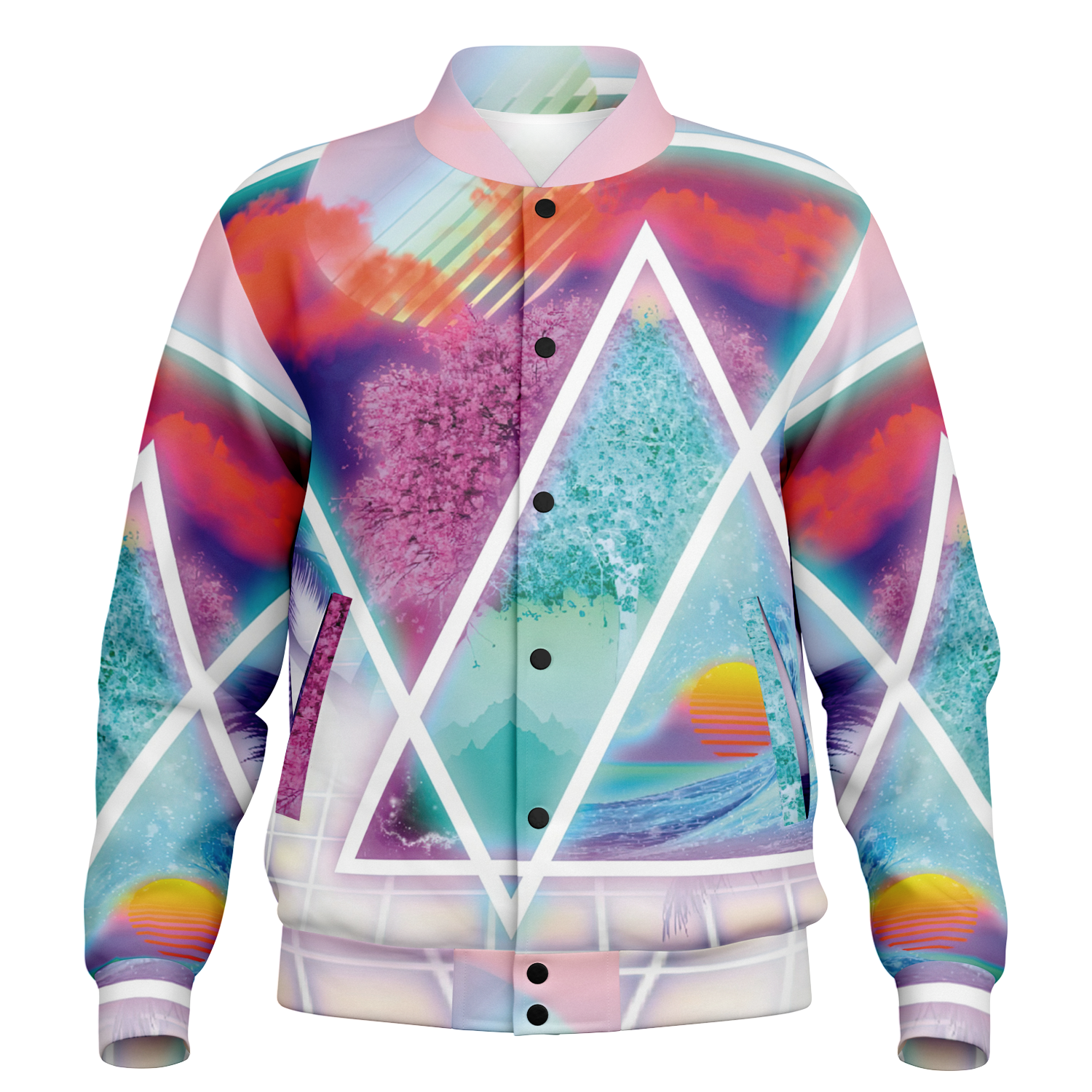 Dimensions Collide Varsity Jacket