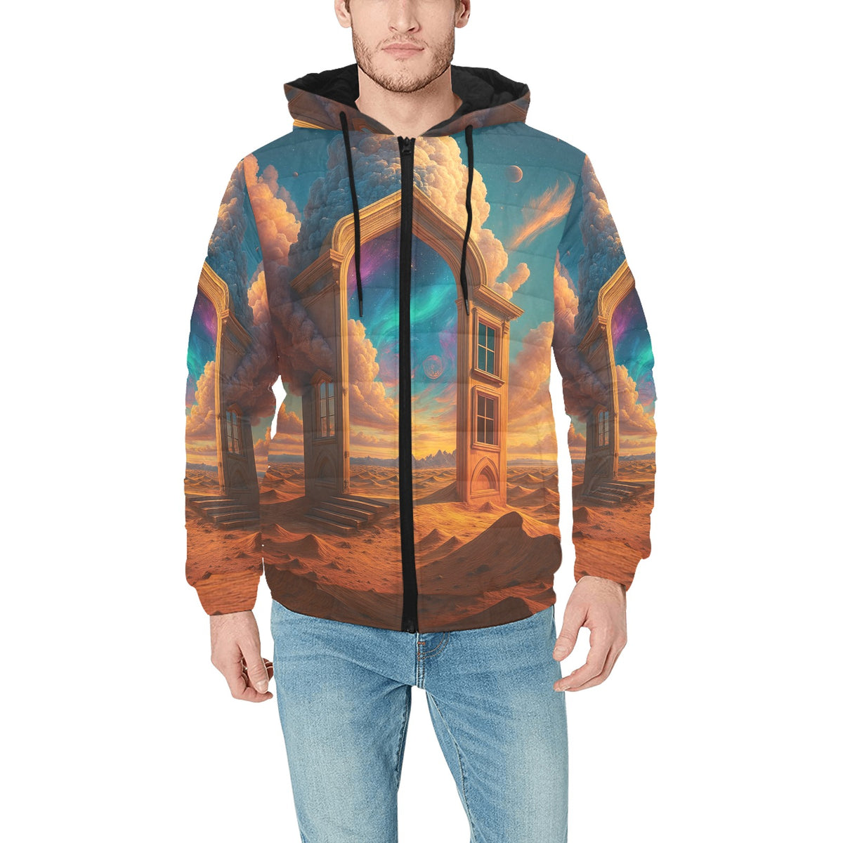 Mirage Mirror Puffer Jacket