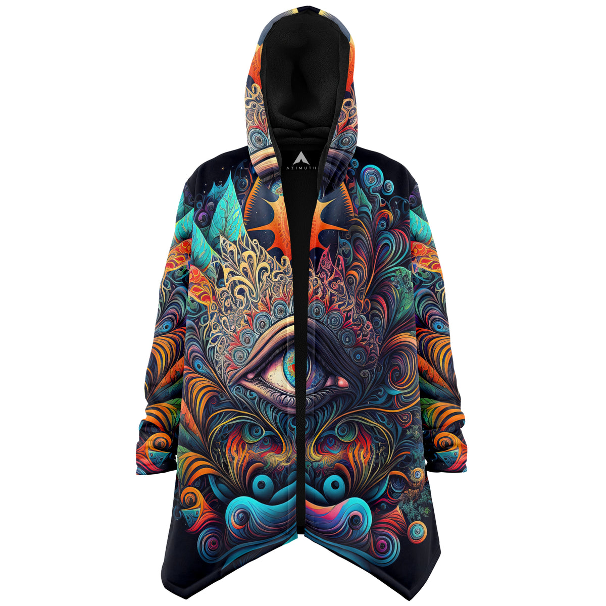 Cosmic Eye Cloak (Black Fur)