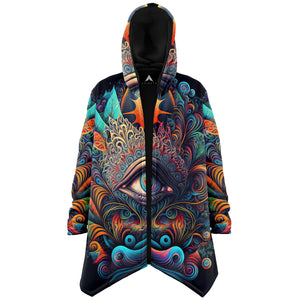 Cosmic Eye Cloak (Black Fur)