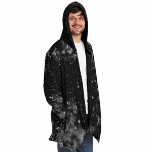 Dark Matter Cloak (Black Fur) - Festival Clothing, Rave Outfits, EDM Gear