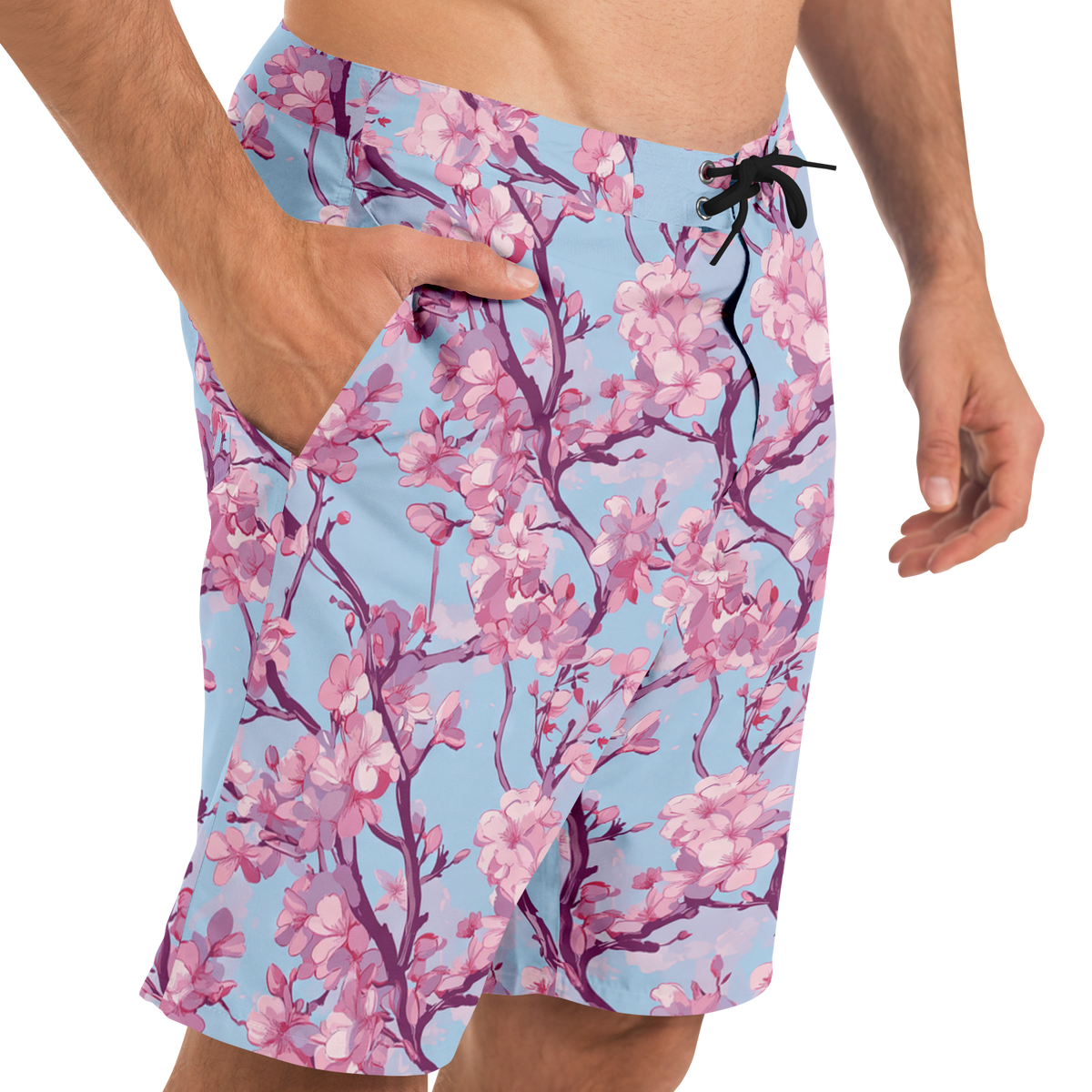 Cherry Blossom Board Shorts