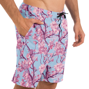 Cherry Blossom Board Shorts