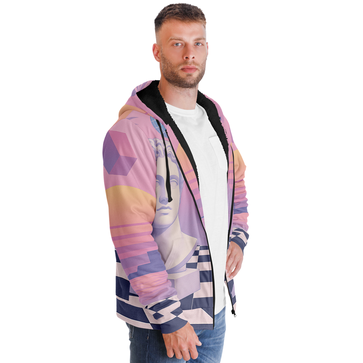 Corinthian Sherpa Hoodie