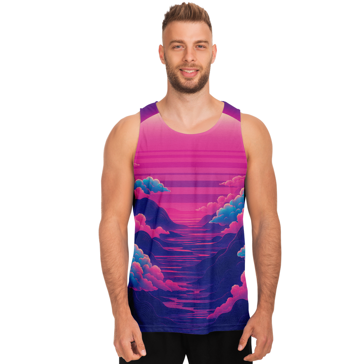Duskwave Men's Tank Top