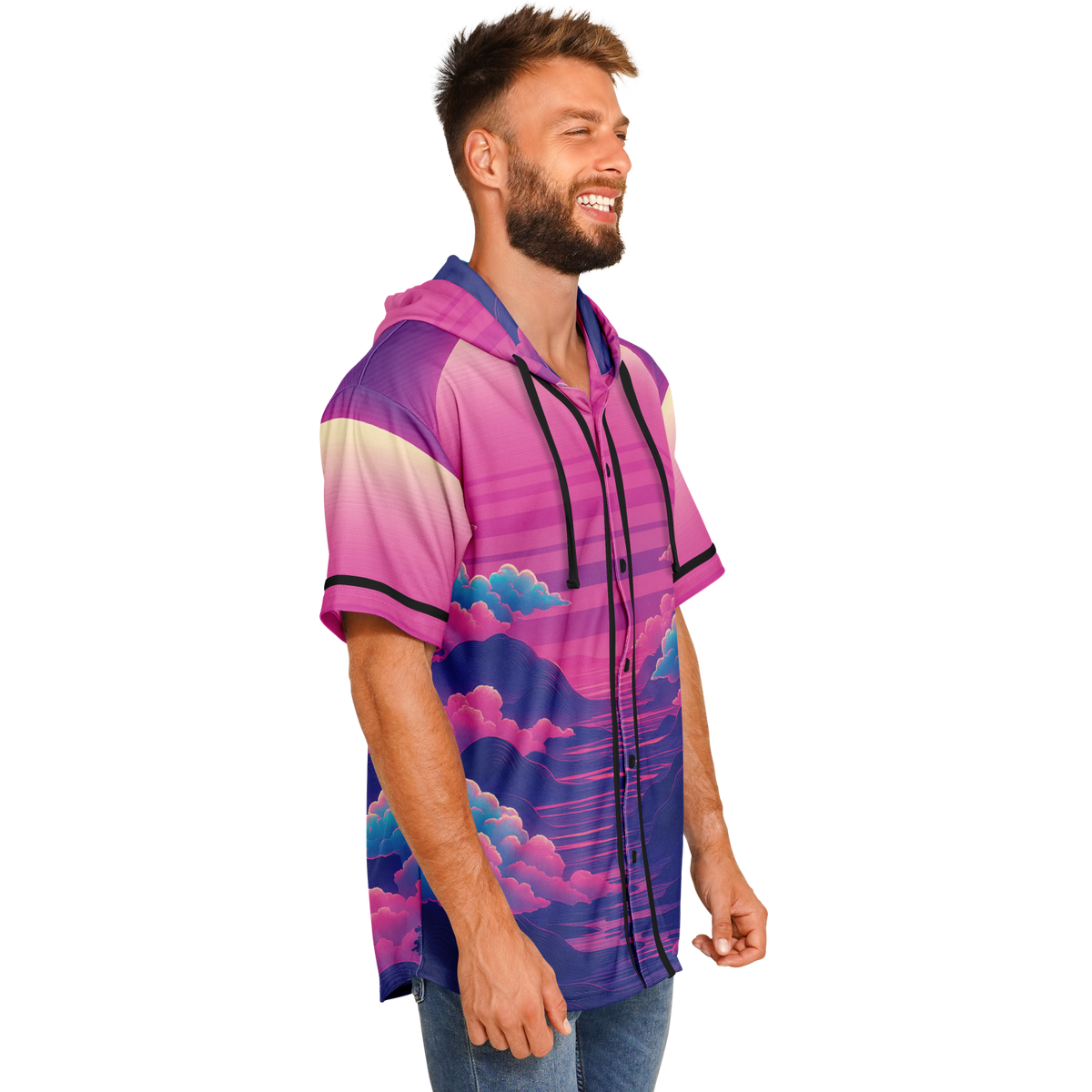 Duskwave Hooded Jersey