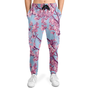 Cherry Blossom Cargo Sweatpants