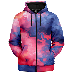 Quantum Tides Sherpa Hoodie