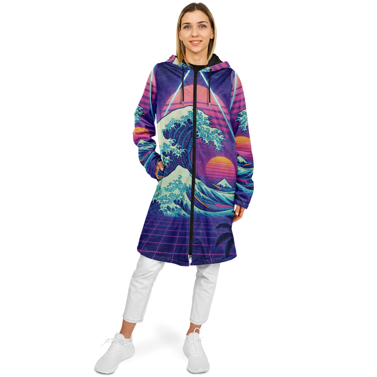 Neonami Zip Up Cloak