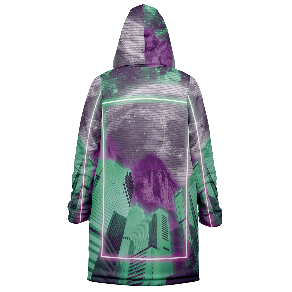 City of Radiance Zip Up Cloak