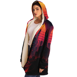 Neon Sunrise Cloak