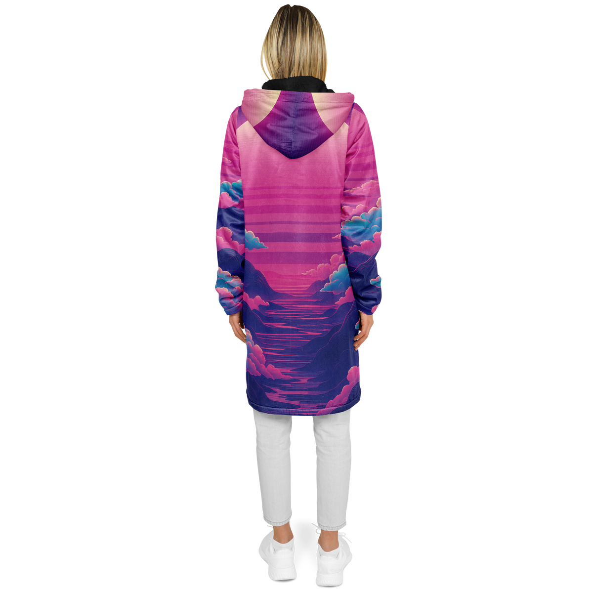 Duskwave Zip Up Cloak