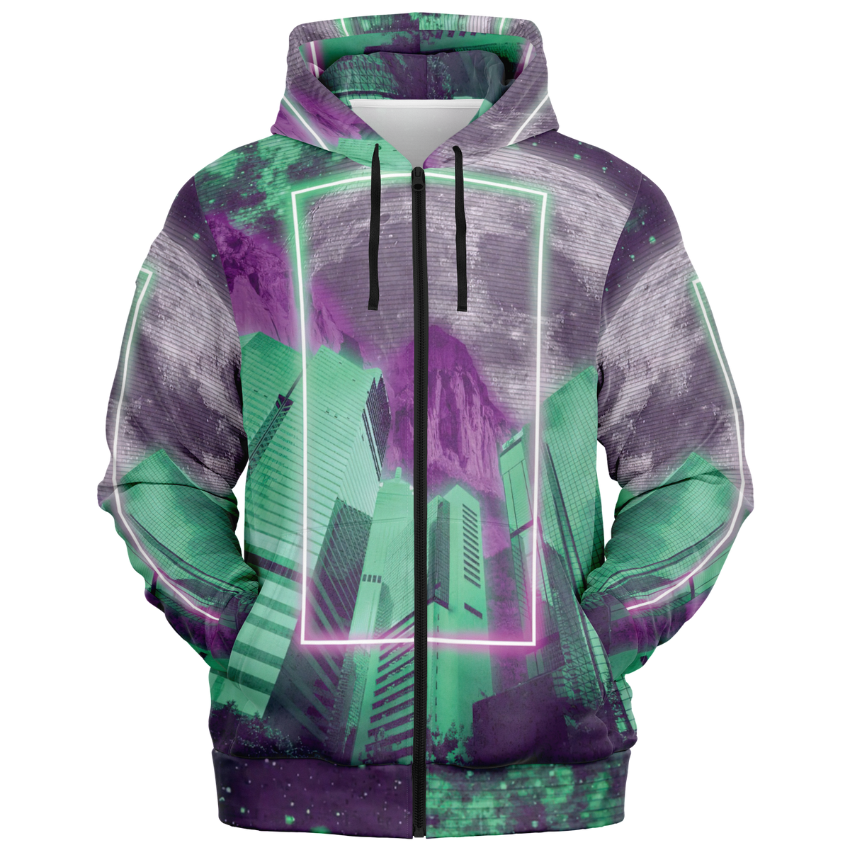 City of Radiance Zip Hoodie