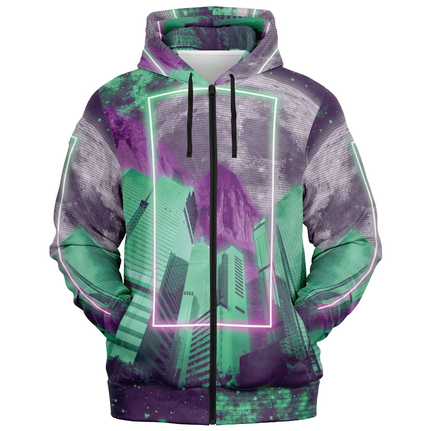 City of Radiance Zip Hoodie