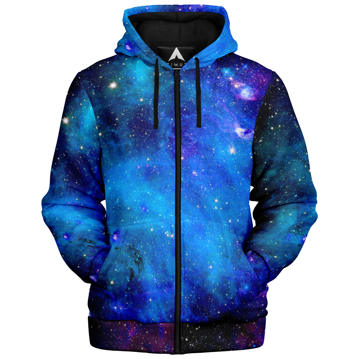 Stardust Sherpa Hoodie (Black Fur)