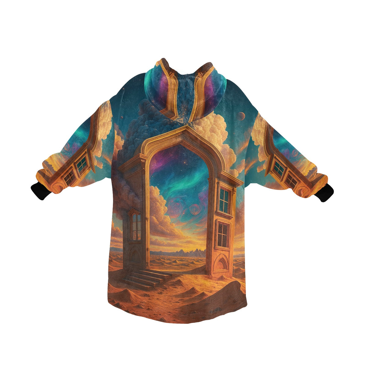 Mirage Mirror Blanket Hoodie
