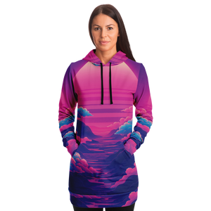 Duskwave Hoodie Dress
