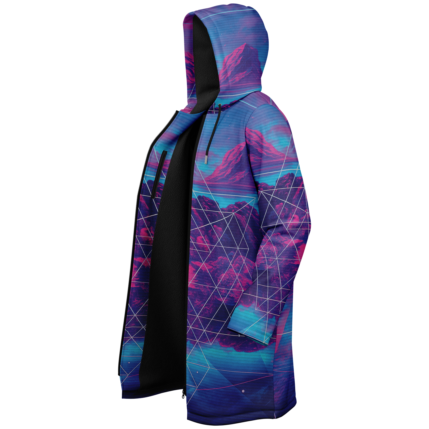 Liminal Zip Up Cloak