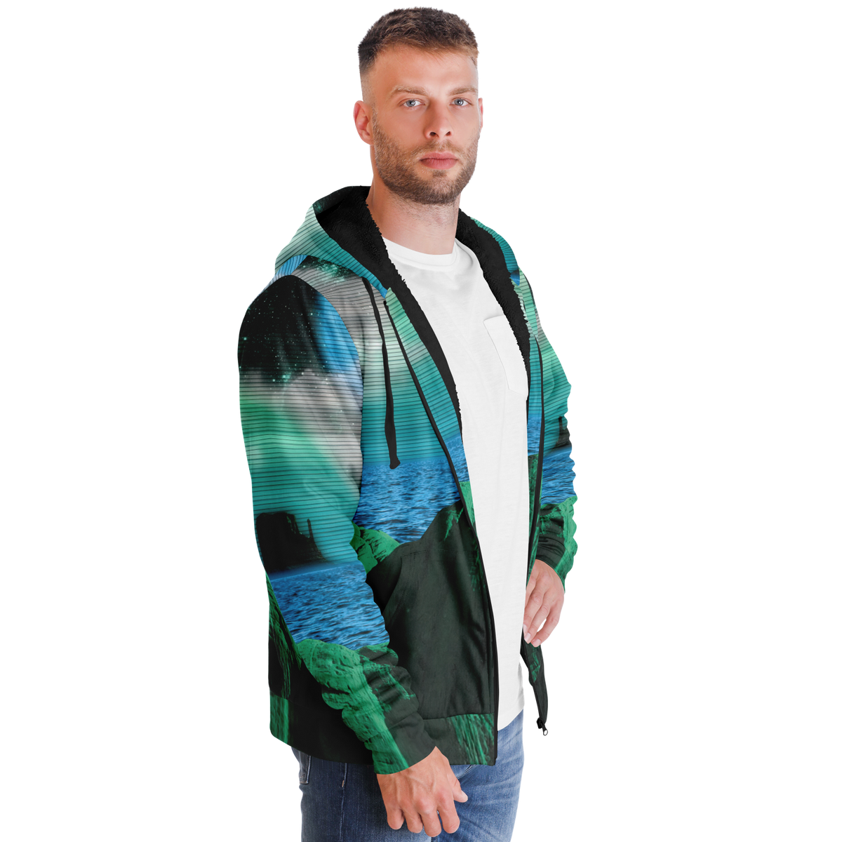 Emerald Canyon Sherpa Hoodie
