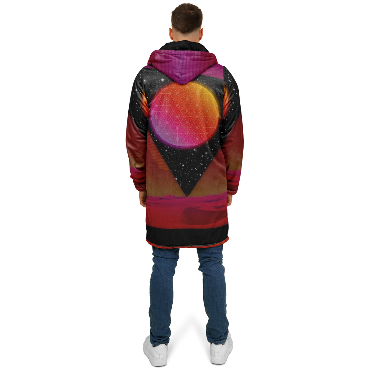 Desert Continuum Zip Up Cloak