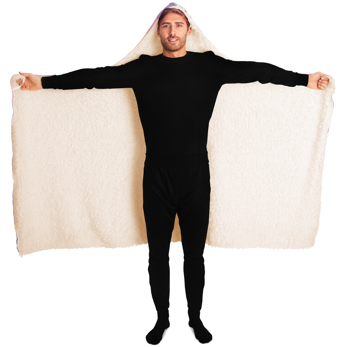 Corinthian Hooded Blanket