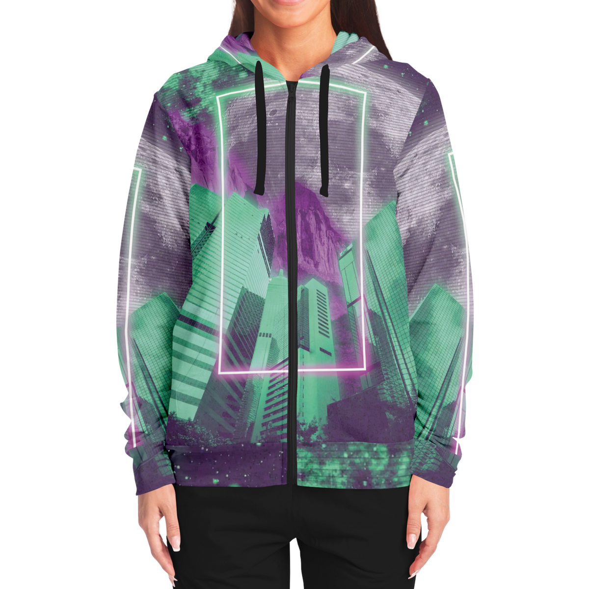 City of Radiance Zip Hoodie
