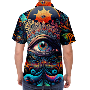 Cosmic Eye Button Down Shirt